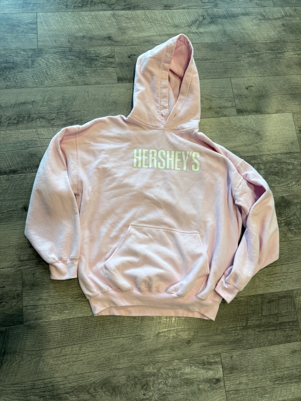Light pink Hershey hoodie